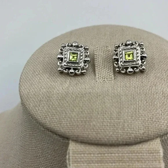 Rare Jennifer Cary 925 Silver Gemstone Earrings & Pendants Set - Picture 3 of 15